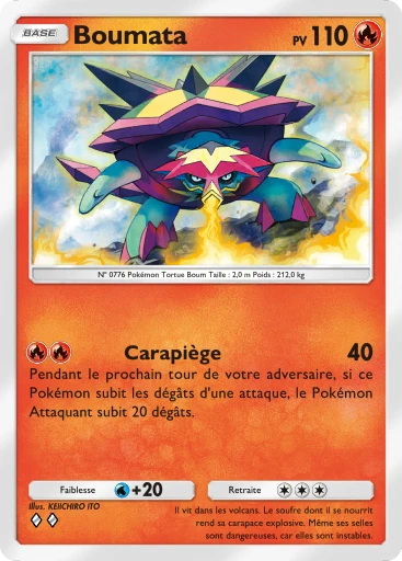 Carte Pokémon Boumata de l'extension Méga-Ascension