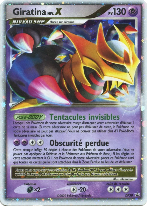 Carte Pokémon Giratina de l'extension Promo DP