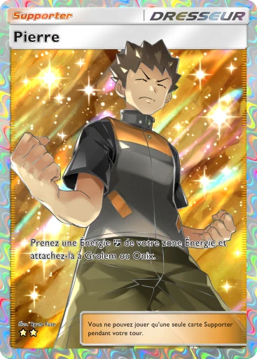 Carte Pokémon Pierre de l'extension Puissance Génétique