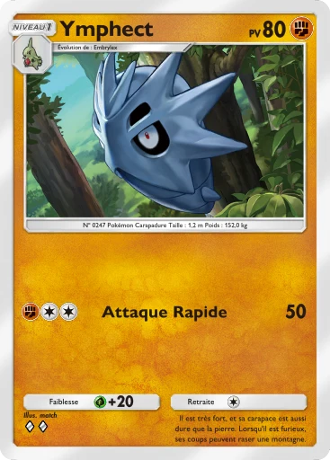 Carte Pokémon Ymphect de l'extension Lumière Triomphale