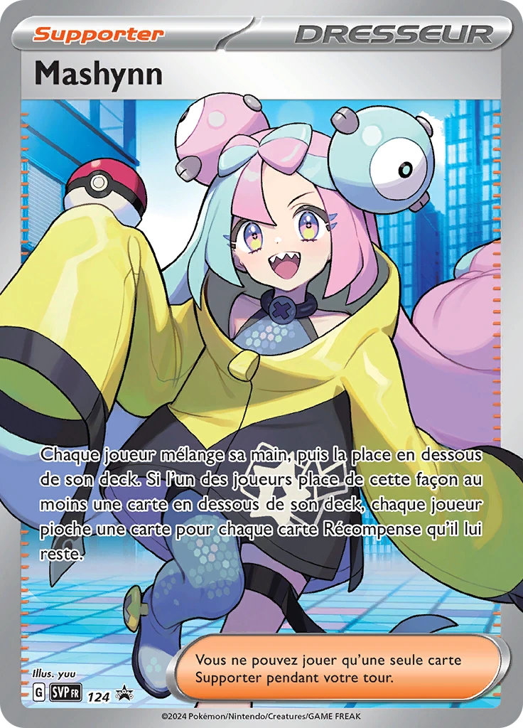 Carte Pokémon Mashynn de l'extension SVP Black Star Promos