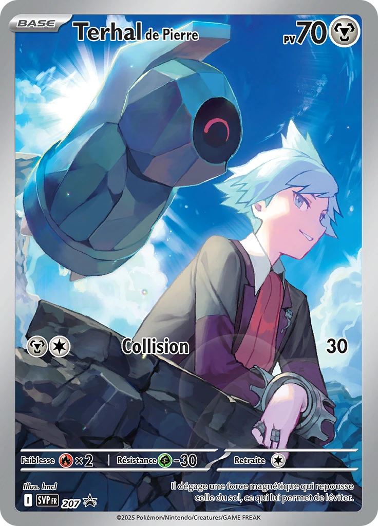 Carte Pokémon Terhal de Pierre de l'extension SVP Black Star Promos