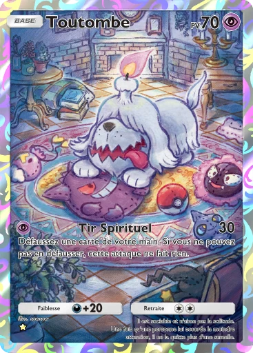 Carte Pokémon Toutombe de l'extension Merveilles de Paldea