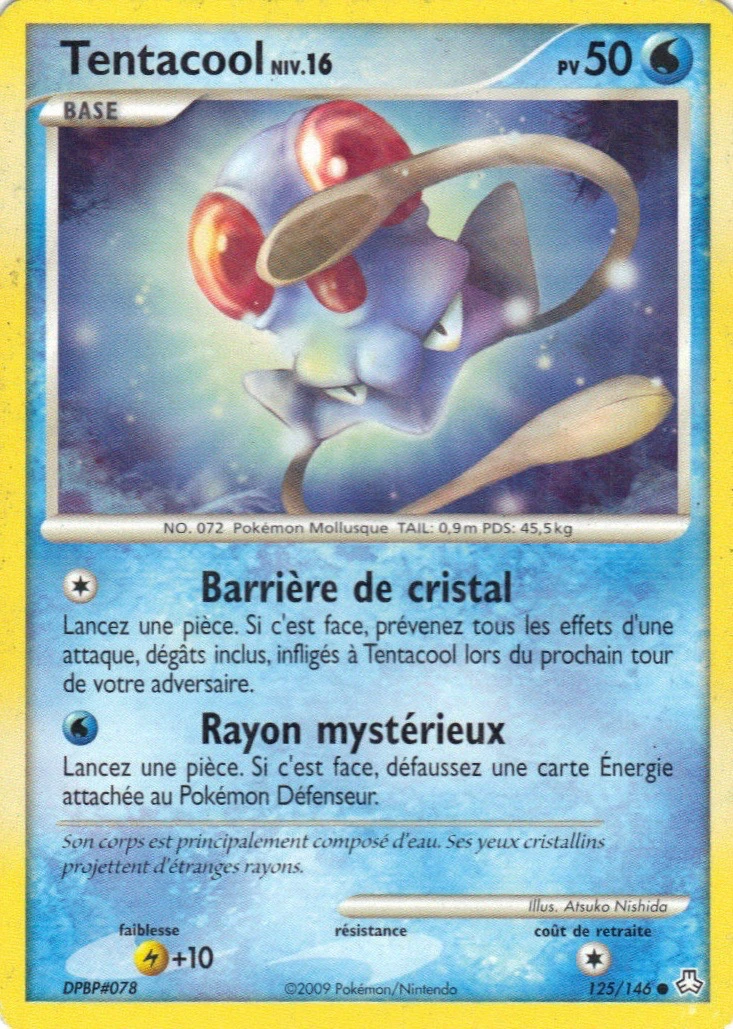 Carte Pokémon Tentacool de l'extension Éveil des Légendes