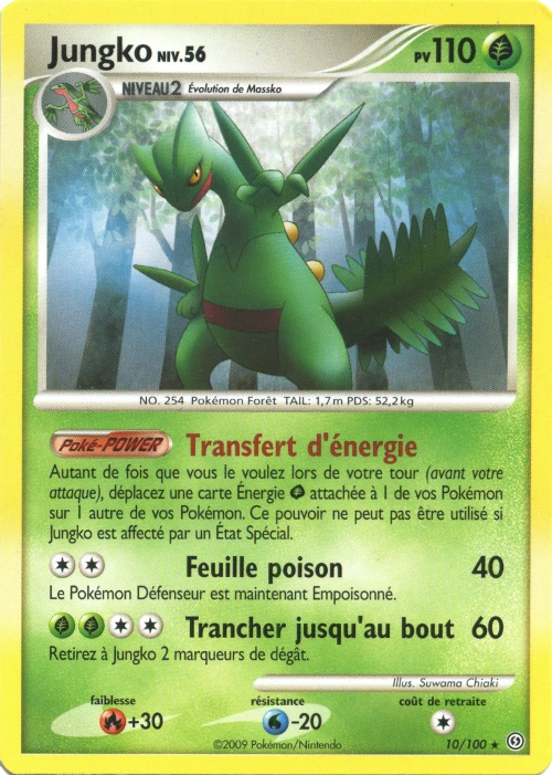 Carte Pokémon Jungko de l'extension Tempête