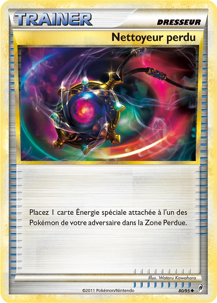 Carte Pokémon Nettoyeur perdu de l'extension L'appel des Légendes
