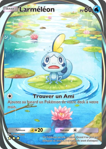 Carte Pokémon Larméléon de l'extension Aura Palpitante