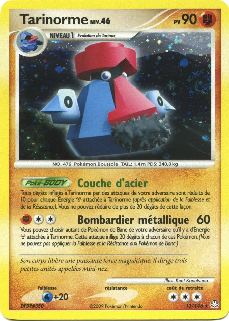 Carte Pokémon Tarinorme de l'extension Éveil des Légendes