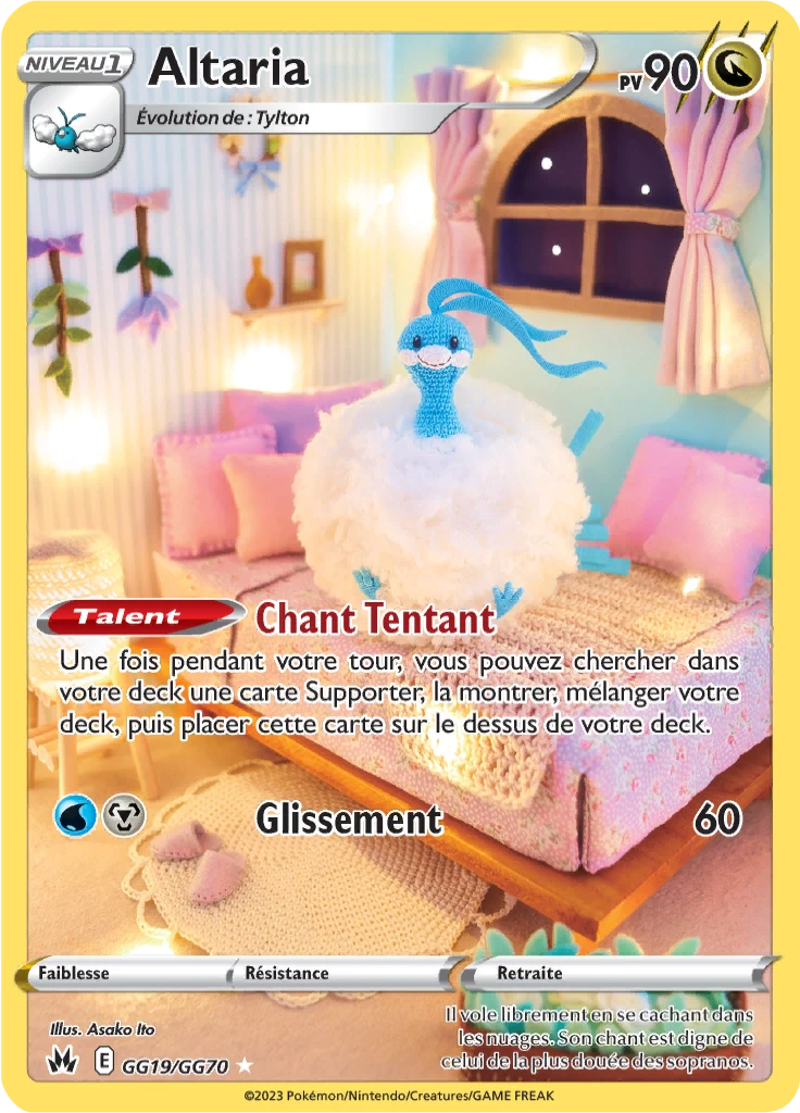 Carte Pokémon Altaria de l'extension Zénith Suprême