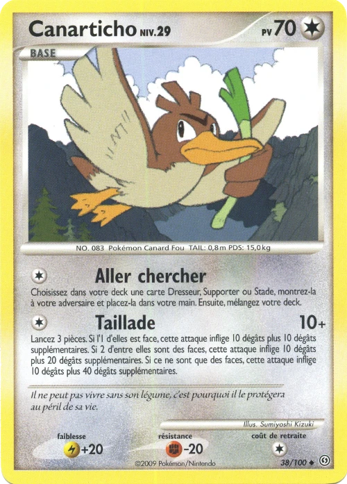 Carte Pokémon Canarticho de l'extension Tempête