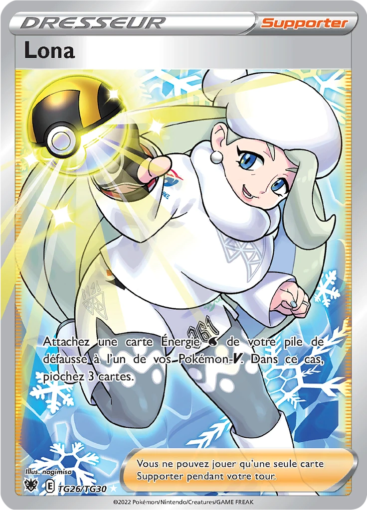 Carte Pokémon Lona de l'extension Astres Radieux