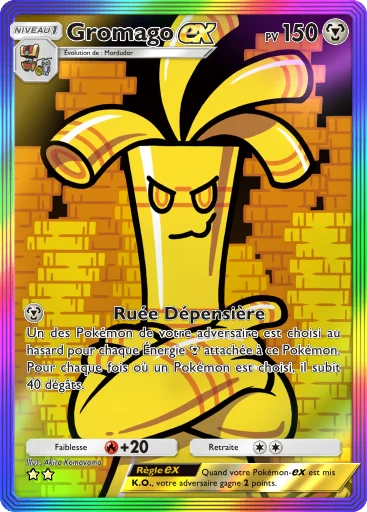 Carte Pokémon Gromago-ex de l'extension Merveilles de Paldea
