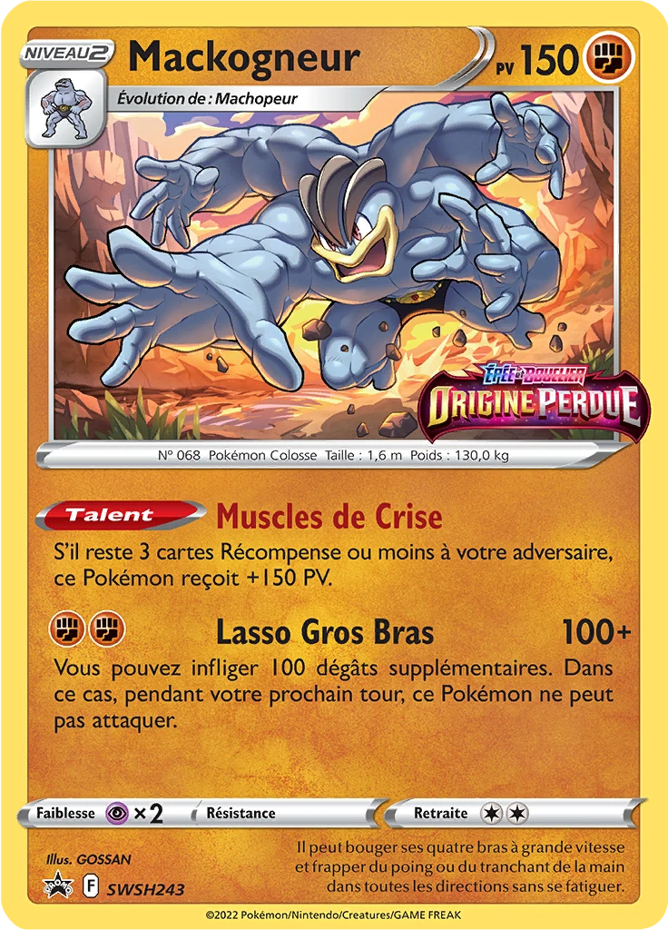 Carte Pokémon Mackogneur de l'extension Promo SWSH