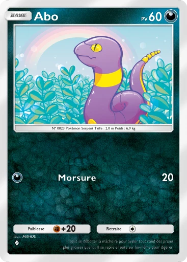 Carte Pokémon Abo de l'extension Puissance Génétique