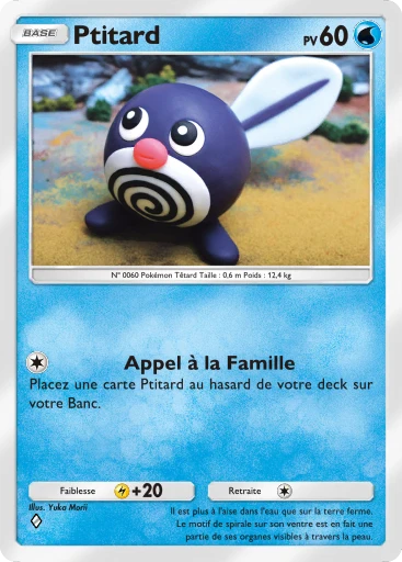 Carte Pokémon Ptitard de l'extension Source Secrète