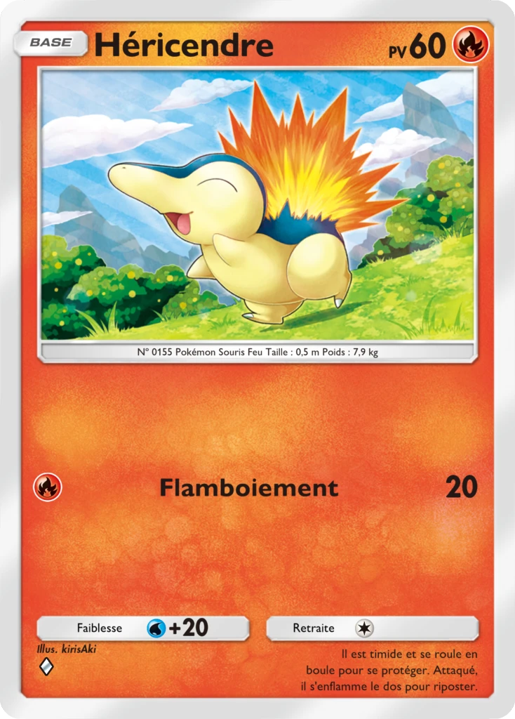 Carte Pokémon Héricendre de l'extension Sagesse entre Ciel et Mer
