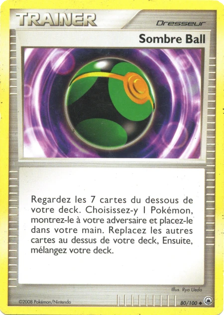 Carte Pokémon Sombre Ball de l'extension Aube Majestueuse