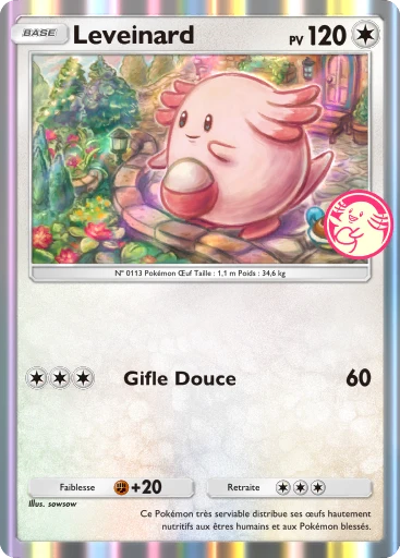 Carte Pokémon Leveinard de l'extension Promo-A