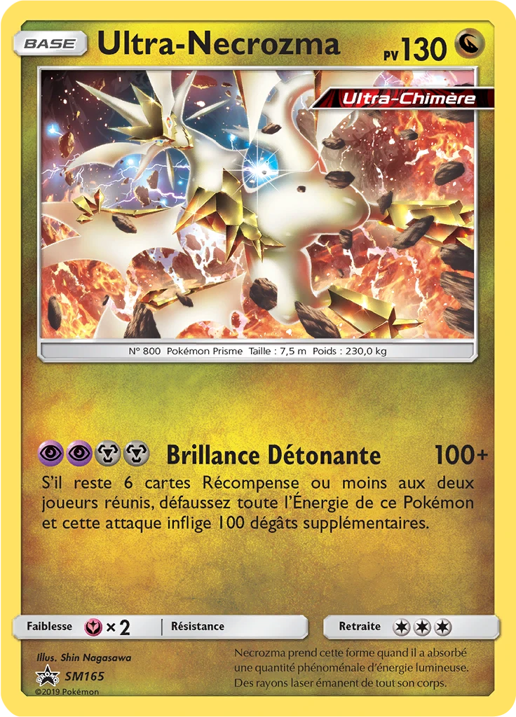 Carte Pokémon Ultra-Necrozma de l'extension Promo SM