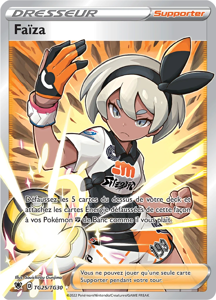 Carte Pokémon Faïza de l'extension Astres Radieux