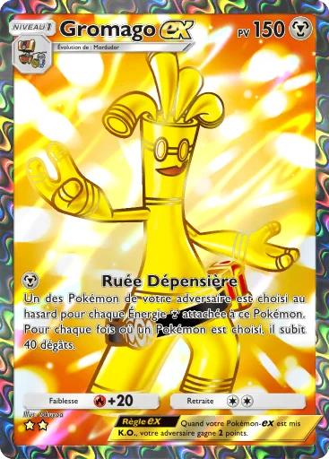 Carte Pokémon Gromago-ex de l'extension Merveilles de Paldea
