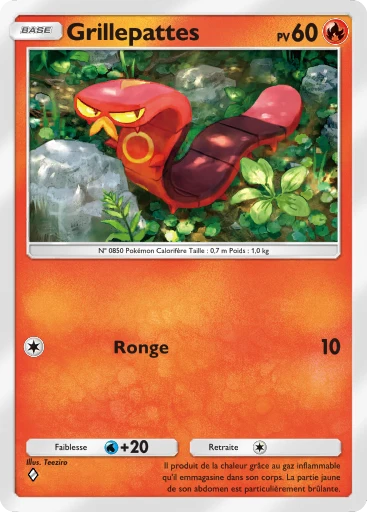 Carte Pokémon Grillepattes de l'extension Puissance Génétique
