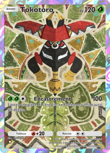 Carte Pokémon Tokotoro de l'extension Gardiens Astraux
