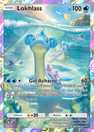 Carte Pokémon Lokhlass de l'extension Méga-Rayonnement