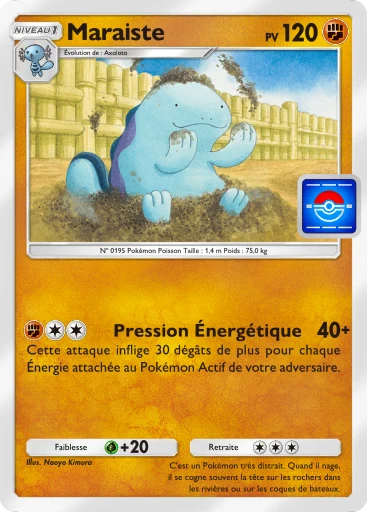 Carte Pokémon Maraiste de l'extension Promo-B
