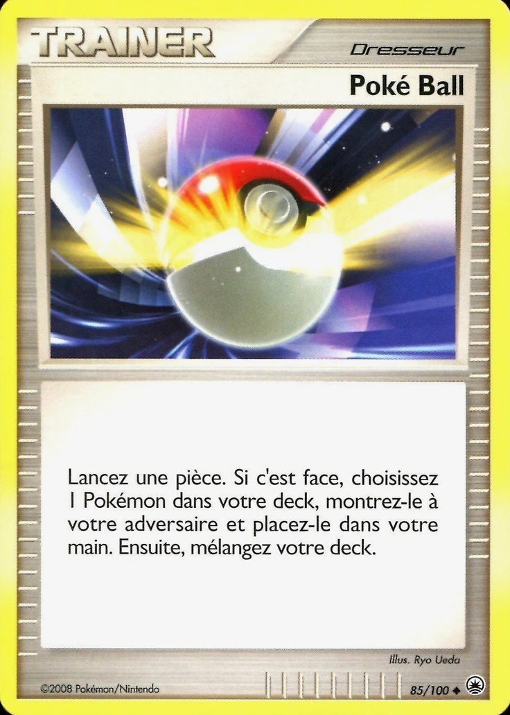 Carte Pokémon Poké Ball de l'extension Aube Majestueuse