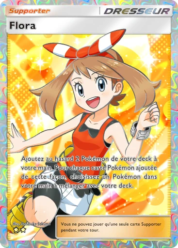 Carte Pokémon Flora de l'extension Méga-Ascension