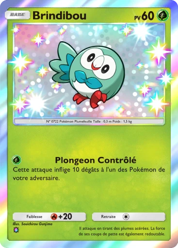 Carte Pokémon Brindibou de l'extension Méga-Ascension