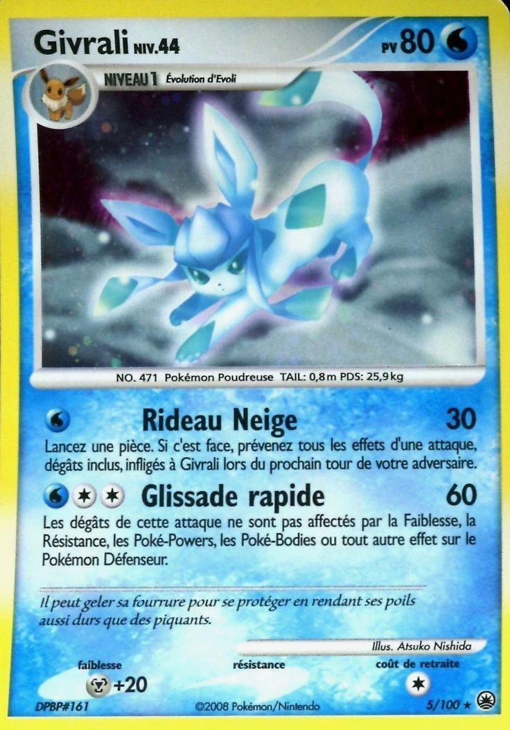 Carte Pokémon Givrali de l'extension Aube Majestueuse