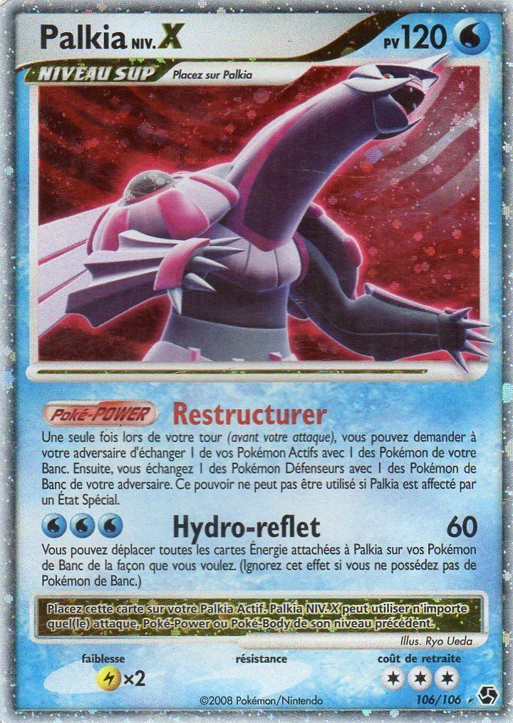 Carte Pokémon Palkia de l'extension Duels au Sommets