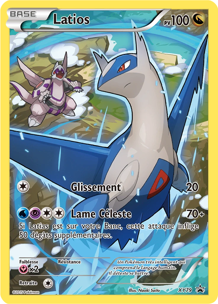 Carte Pokémon Latios de l'extension Promo XY