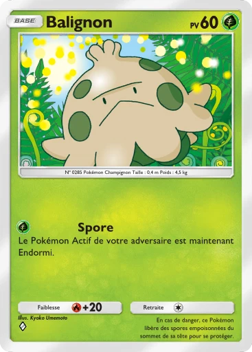 Carte Pokémon Balignon de l'extension Aura Palpitante
