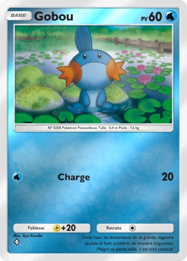 Carte Pokémon Gobou de l'extension Booster de Luxe Méga