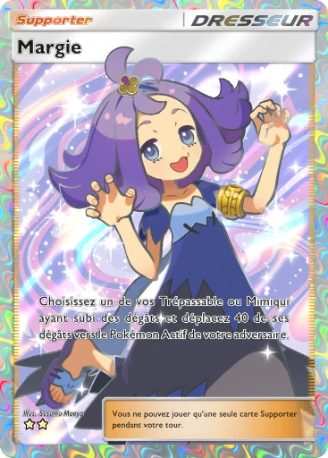 Carte Pokémon Margie de l'extension Gardiens Astraux