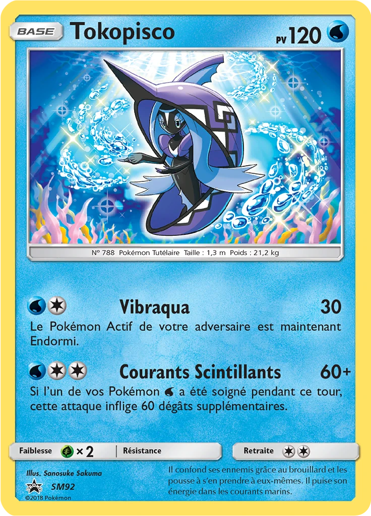 Carte Pokémon Tokopisco de l'extension Promo SM