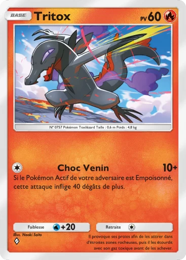 Carte Pokémon Tritox de l'extension L'Île Fabuleuse