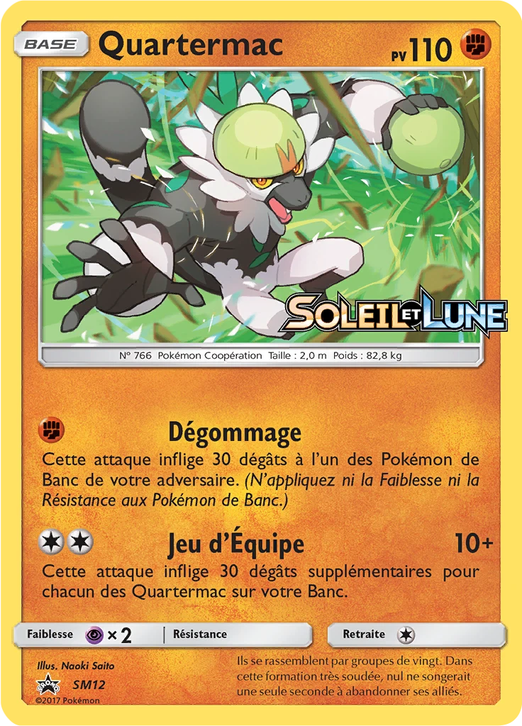 Carte Pokémon Quartermac de l'extension Promo SM