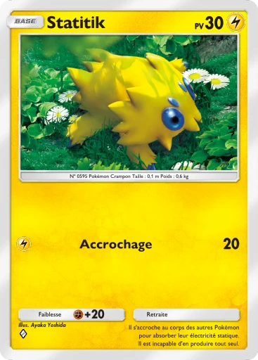 Carte Pokémon Statitik de l'extension Méga-Ascension