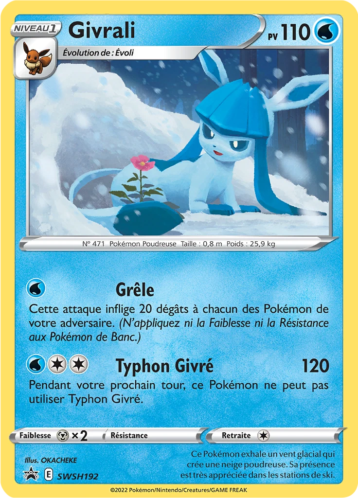 Carte Pokémon Givrali de l'extension Promo SWSH