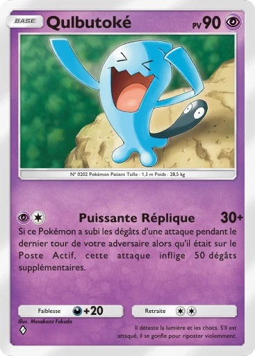 Carte Pokémon Qulbutoké de l'extension Sagesse entre Ciel et Mer