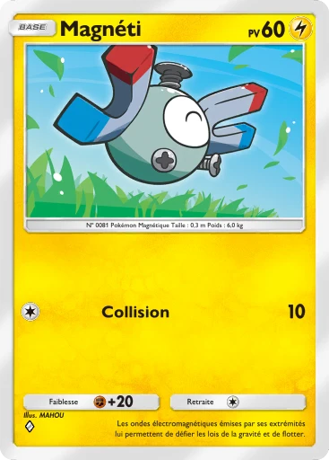 Carte Pokémon Magnéti de l'extension Choc Spatio-Temporel