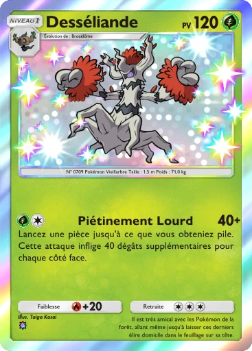 Carte Pokémon Desséliande de l'extension Méga-Rayonnement
