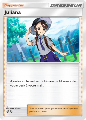Carte Pokémon Juliana de l'extension Propulsion Paradoxe