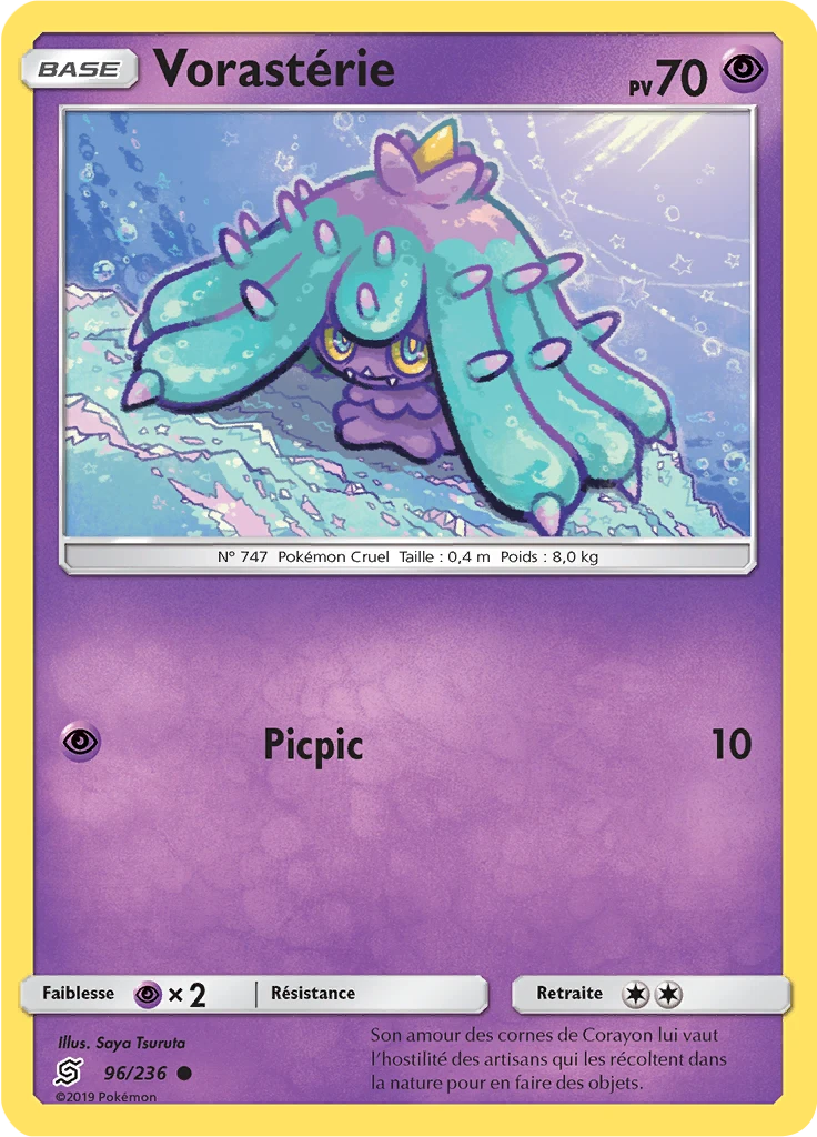 Carte Pokémon Vorastérie de l'extension Harmonie des Esprits