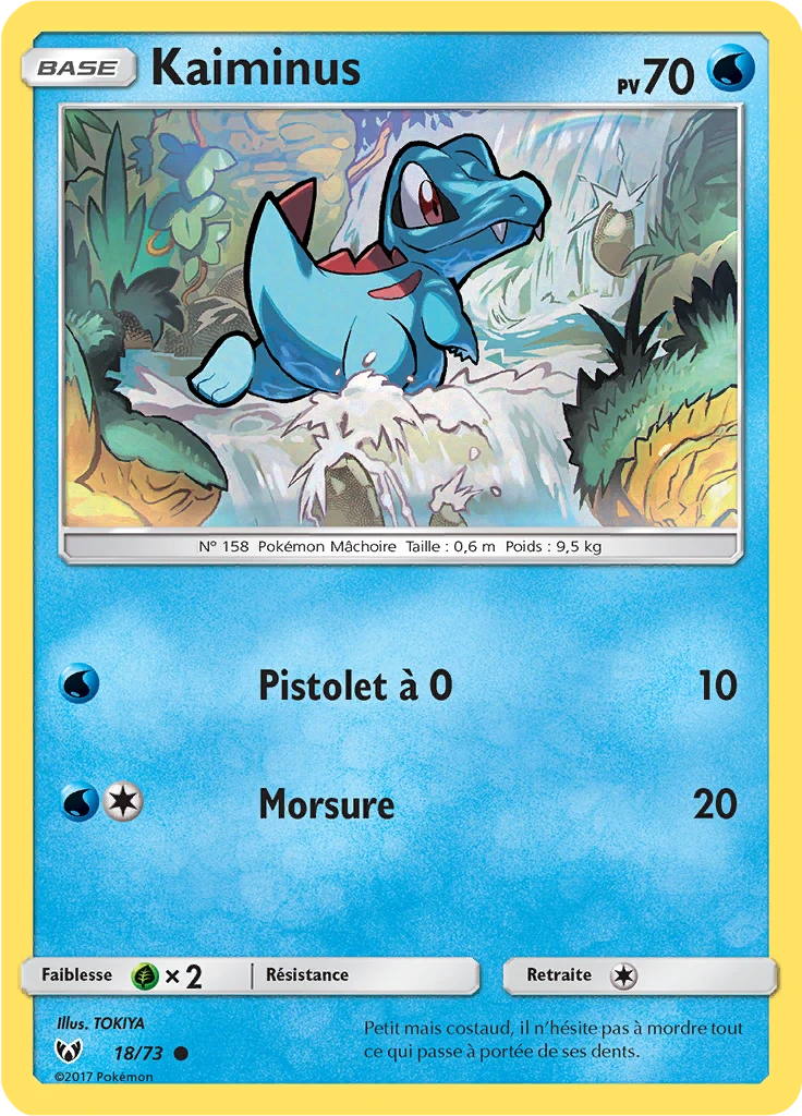 Carte Pokémon Kaiminus de l'extension Légendes Brillantes