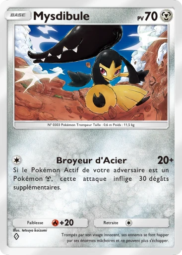 Carte Pokémon Mysdibule de l'extension Lumière Triomphale